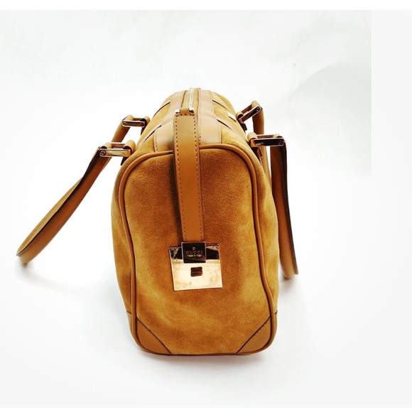 Vintage Gucci Bag Suede - Picture 6 of 10